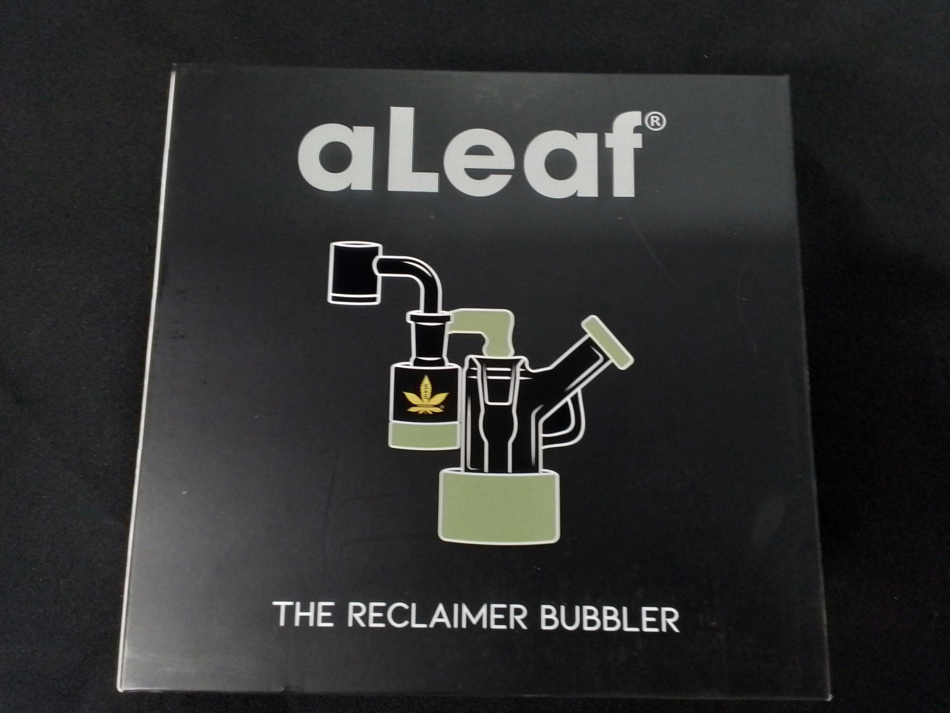 aLeaf The Reclaimer bubbler Green