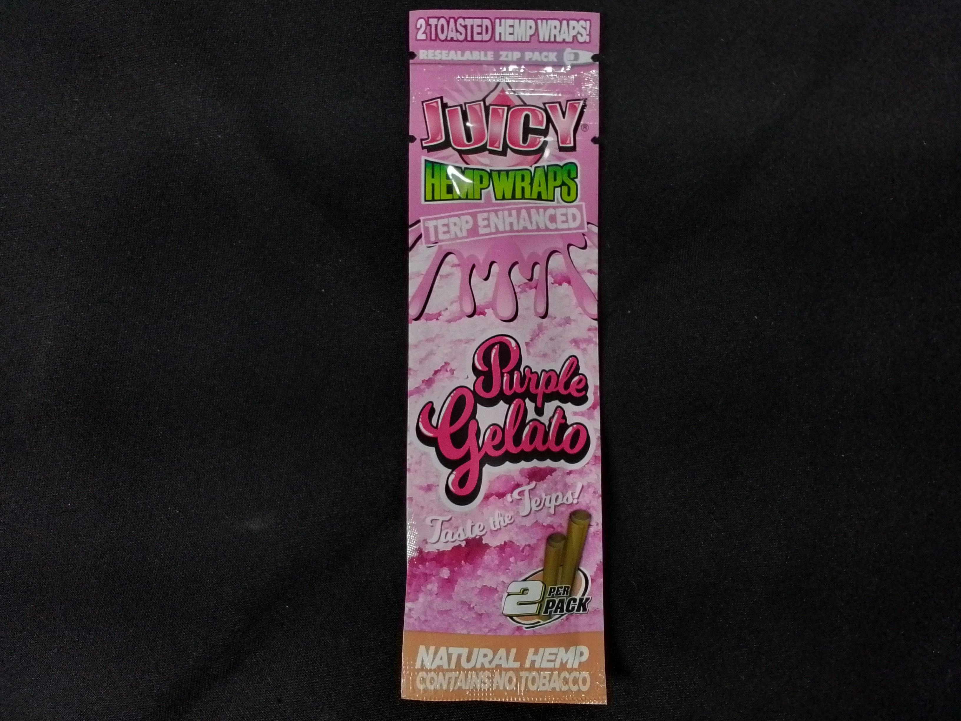 Juicy Hemp Wraps Purple Gelato