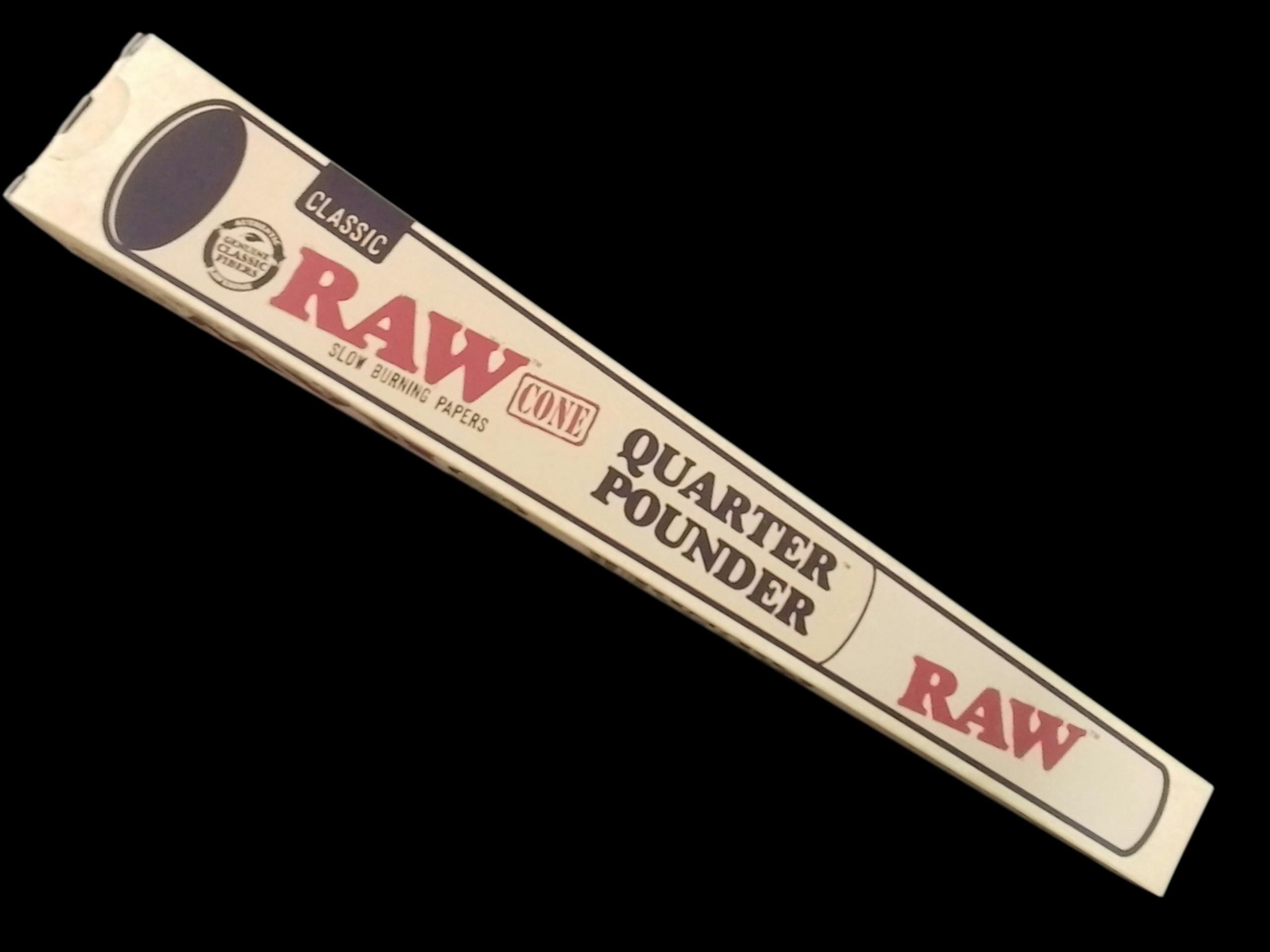 Raw Quarter Pounder Cone