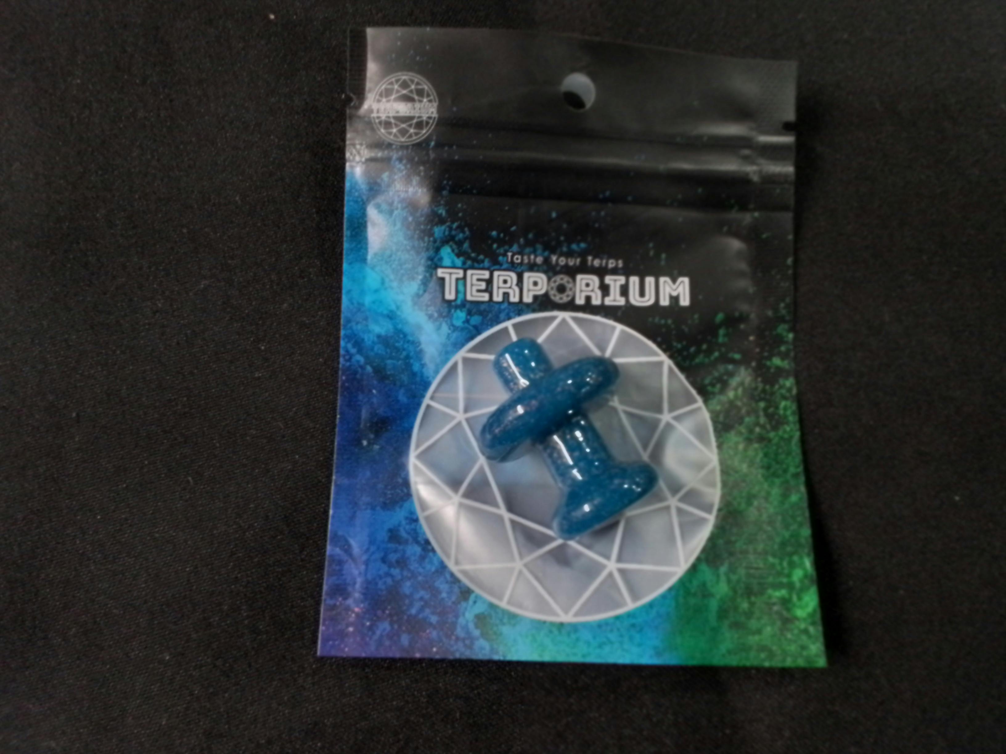 Dichro Top Cap for Slurpers - Teal