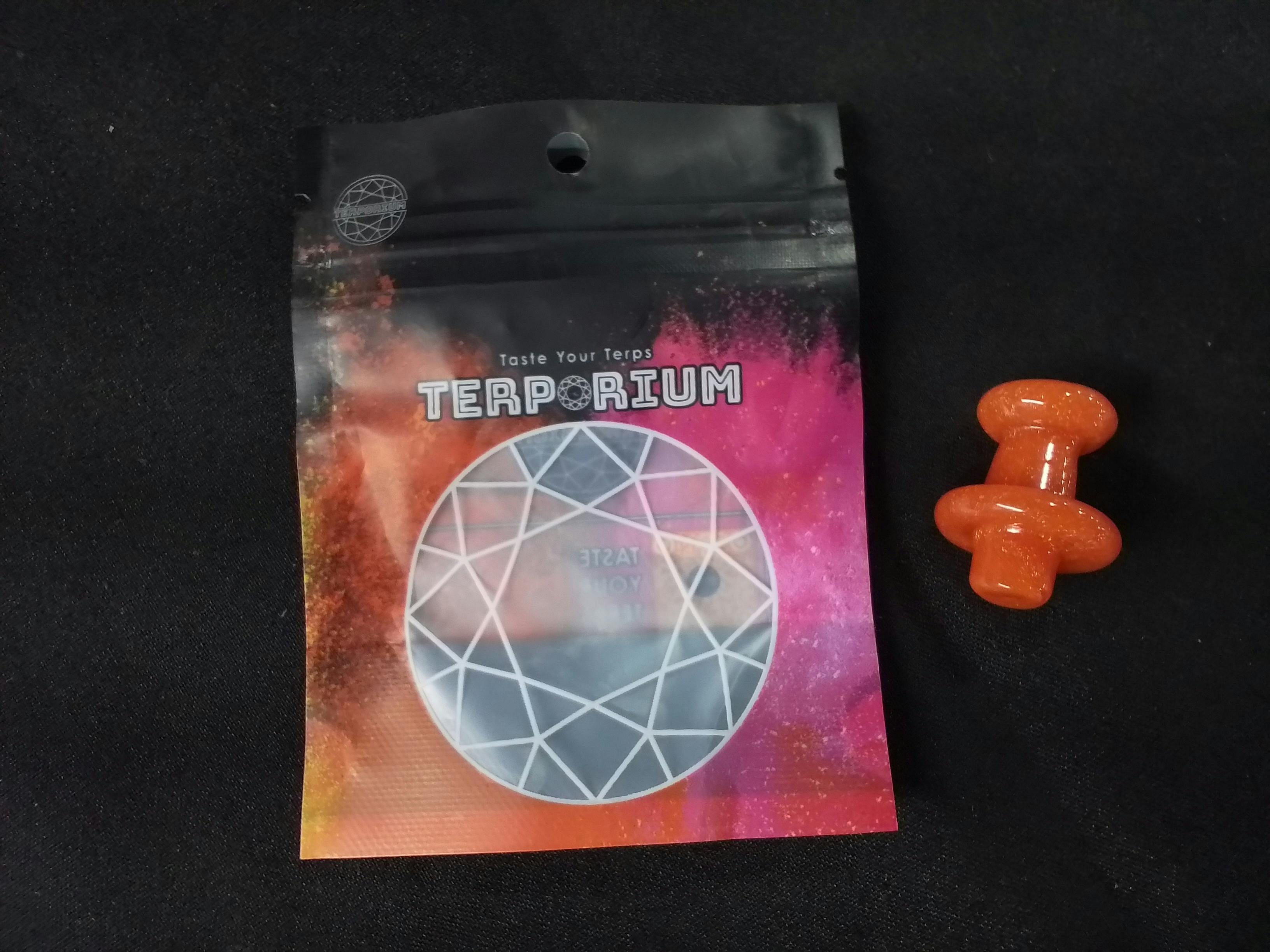 Dichro Top Cap for Slurpers - Orange