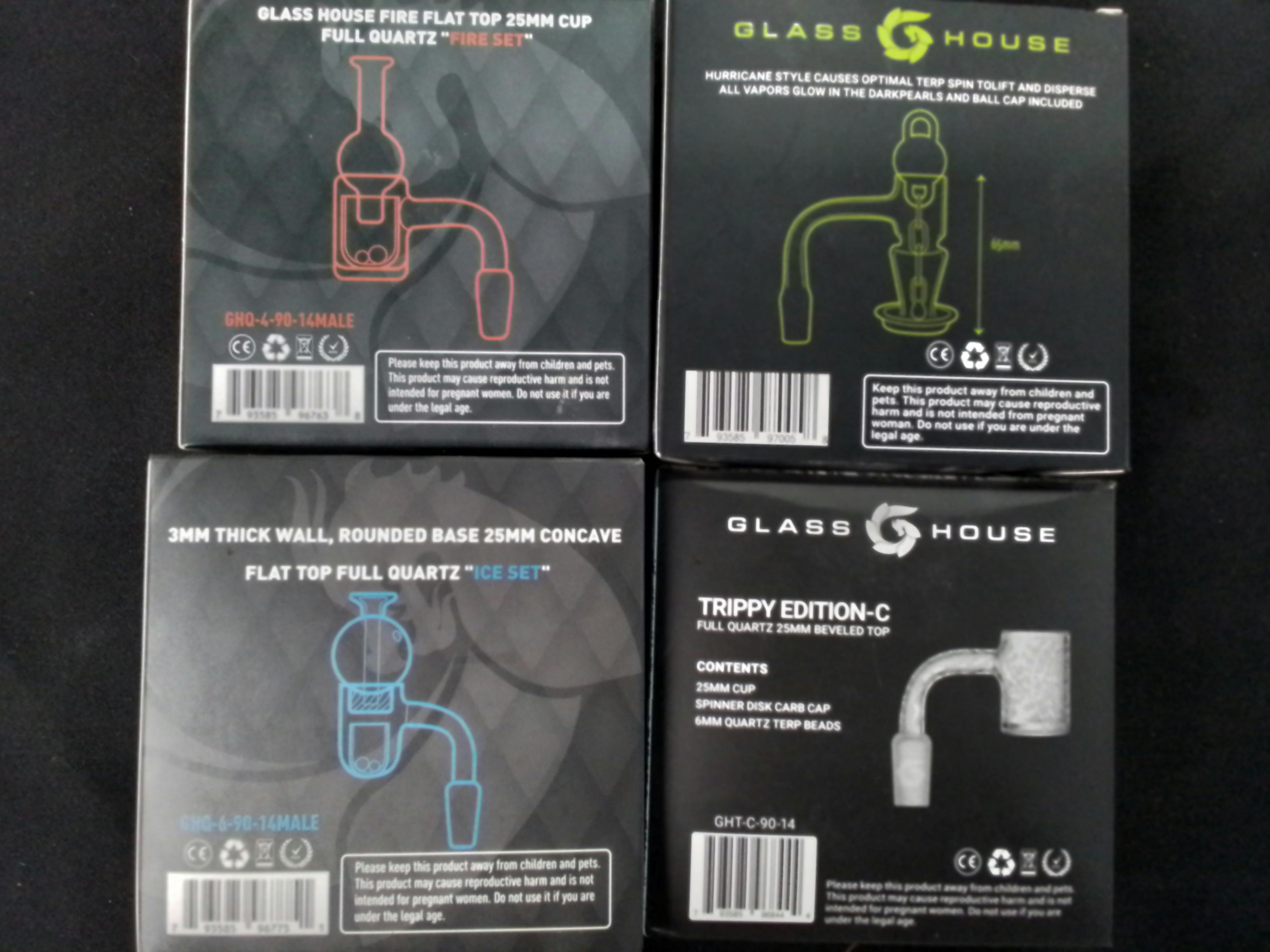 Glasshouse Boxed Banger Set