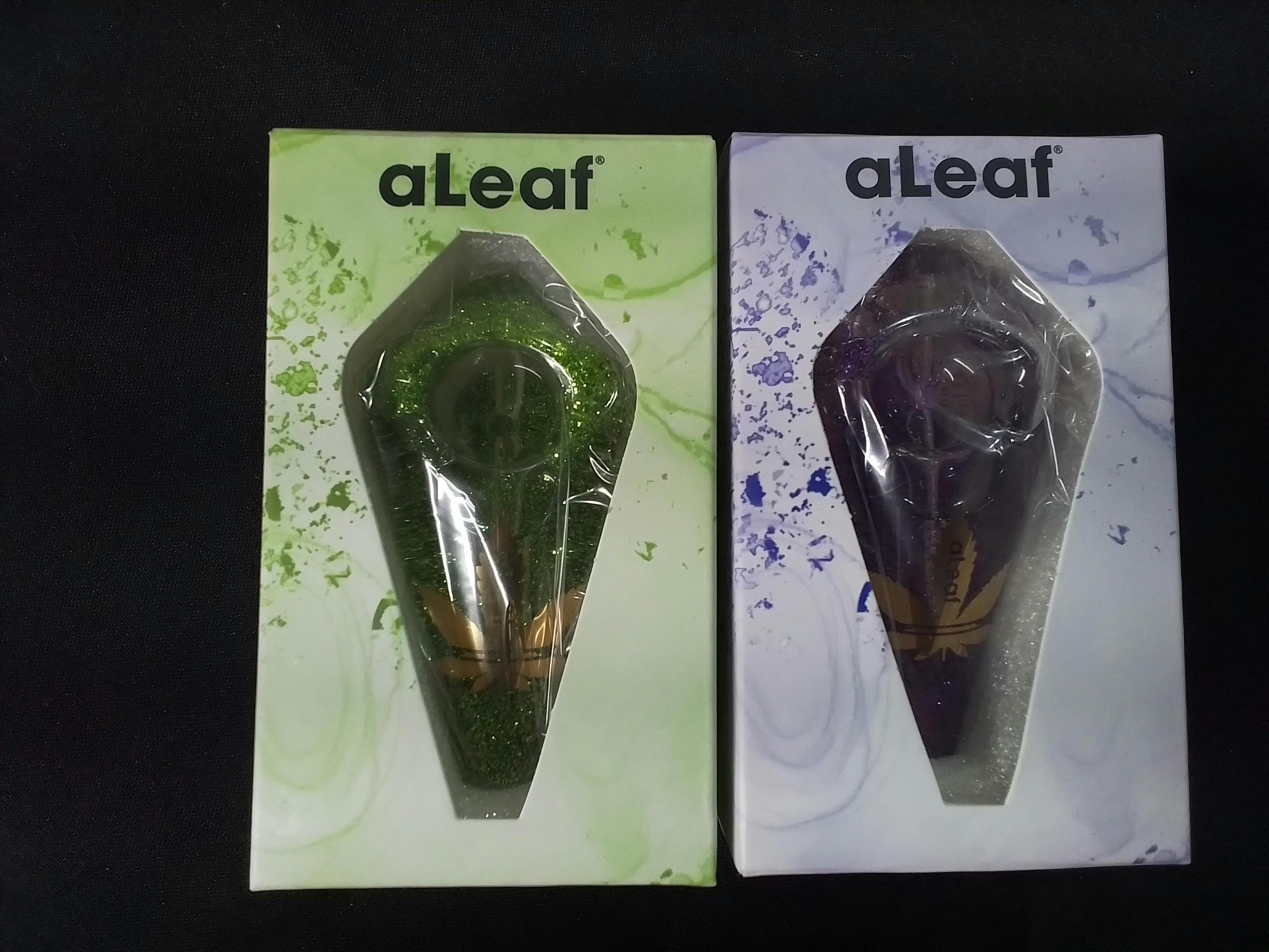 aLeaf Glitter Glycerin Triangle Pipe