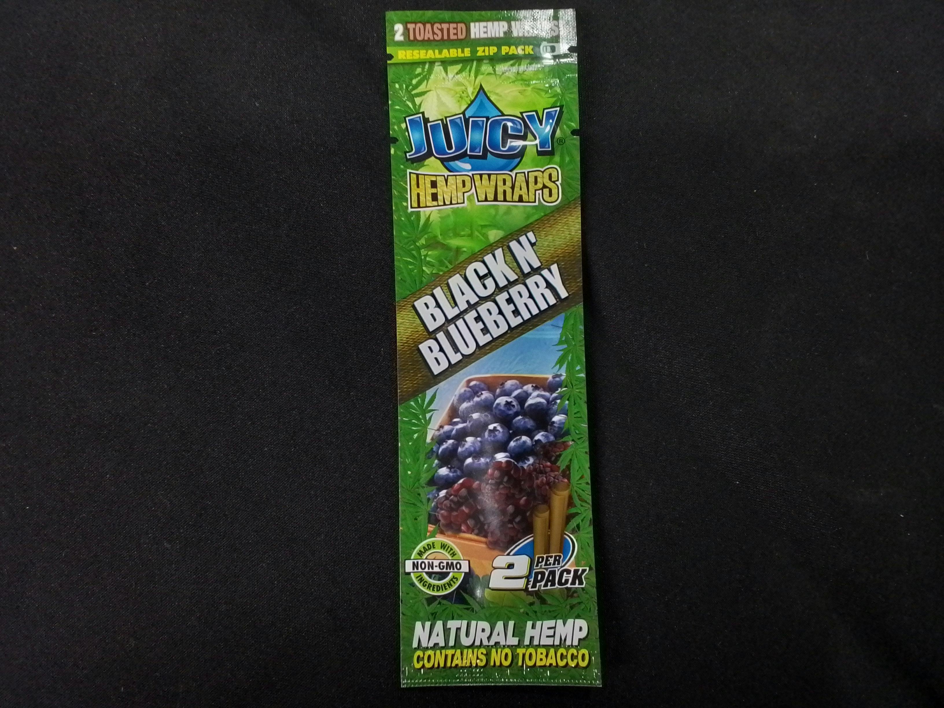Juicy Hemp Wraps Black n' Blueberry