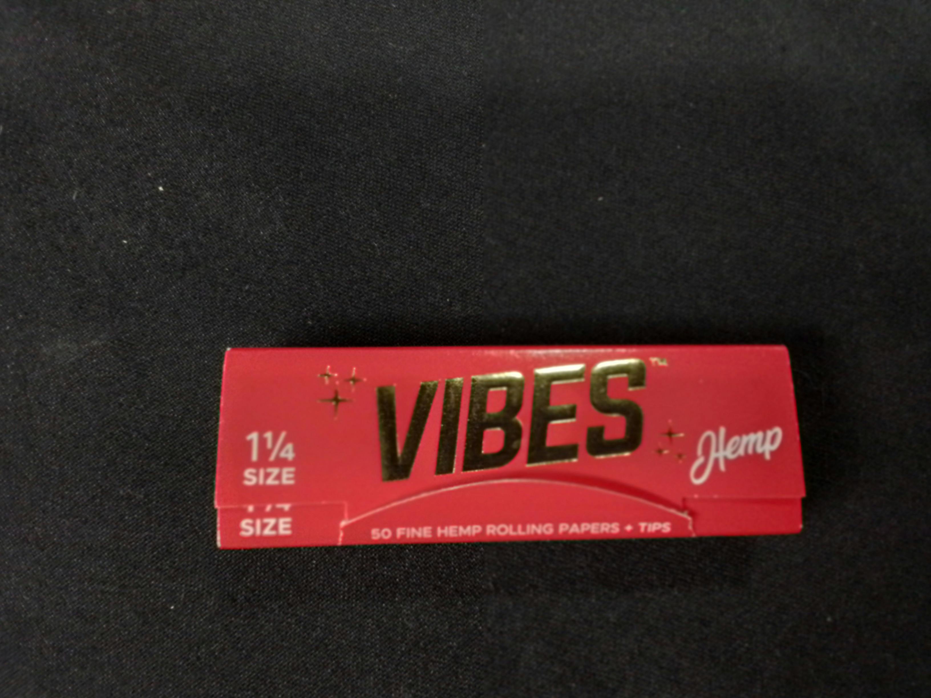 Vibes Rolling Paper 1 1/4 Hemp