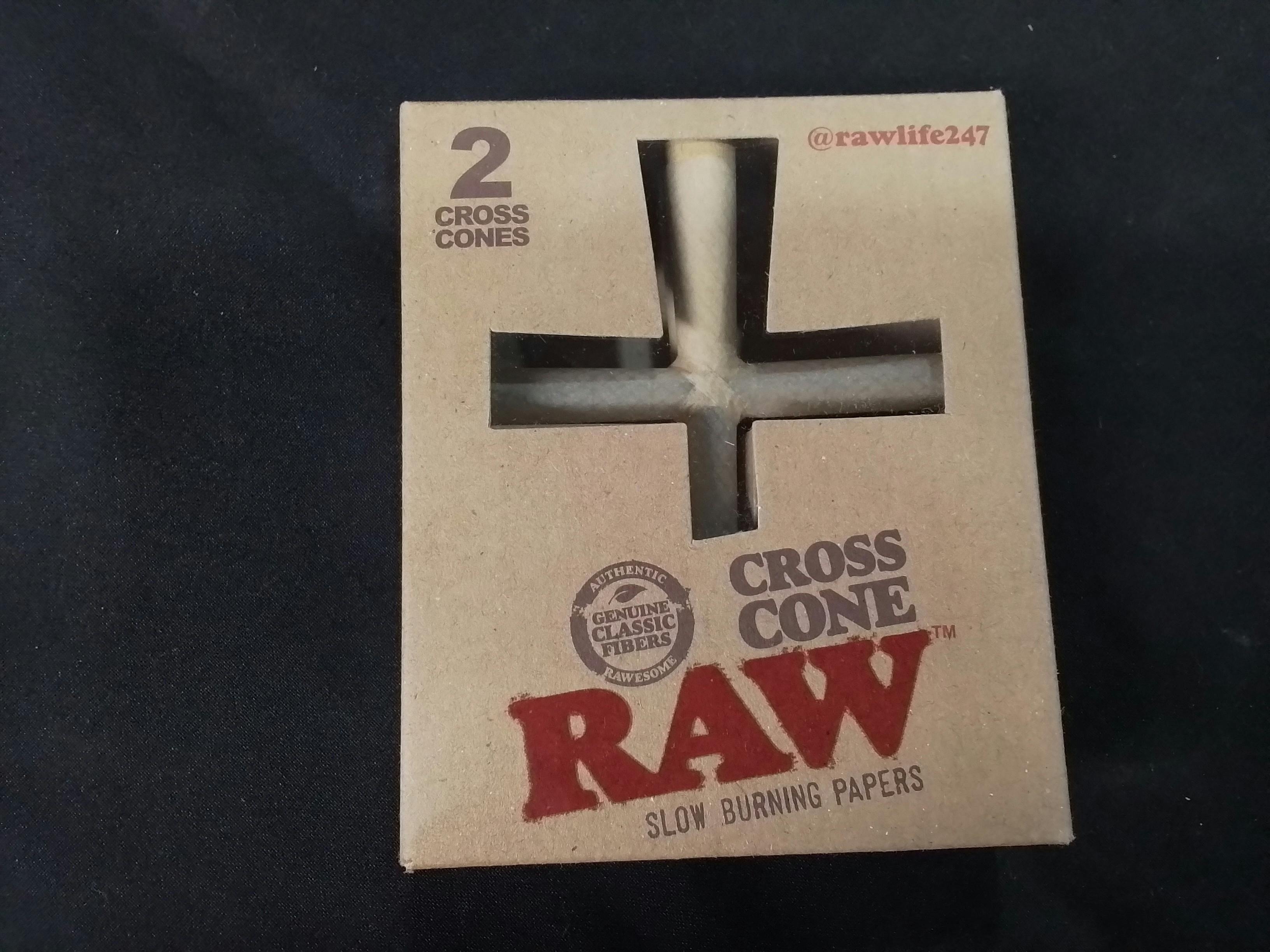 Raw Cones Cross 2pk