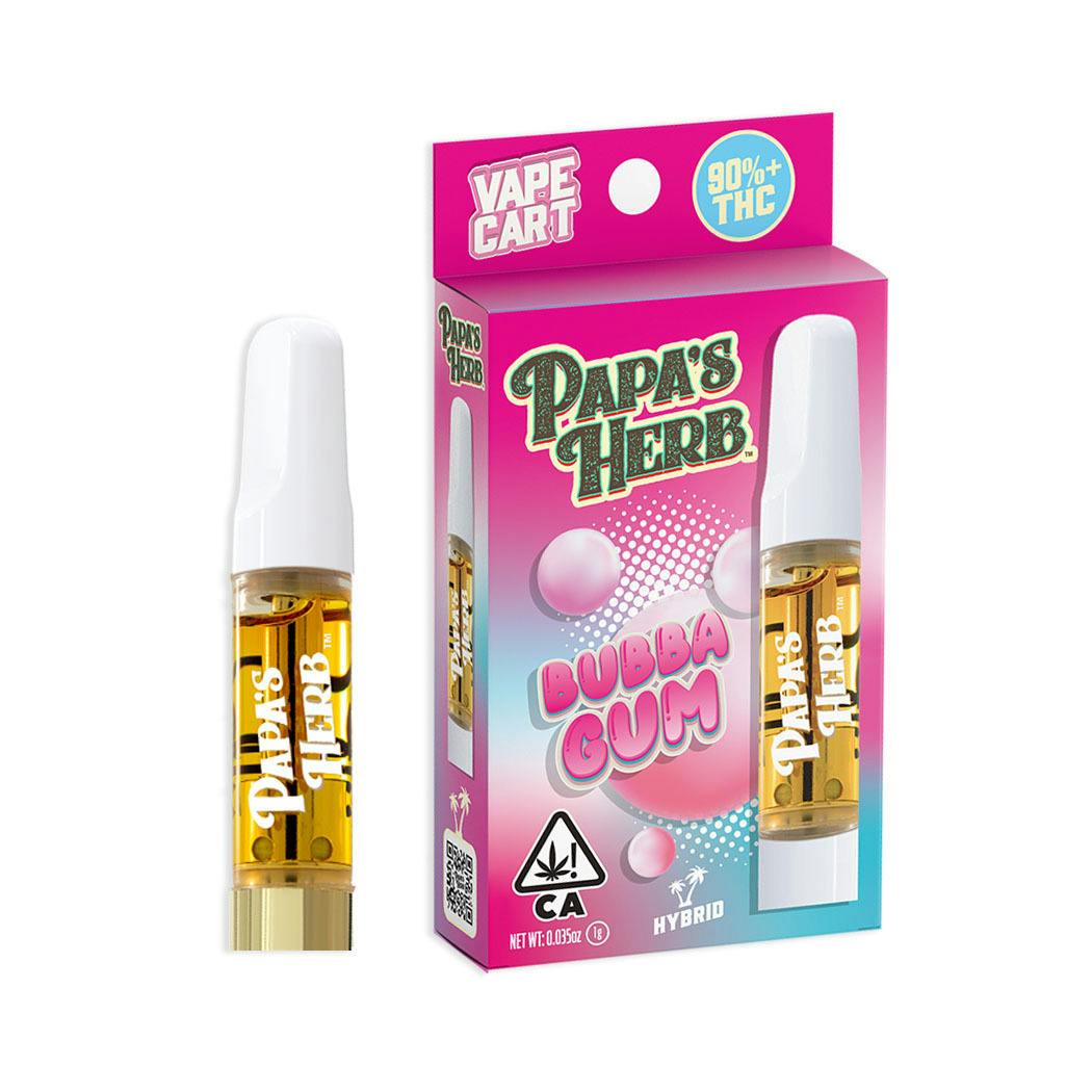 Bubba Gum | Cartridge | 1g by Papa's Herb