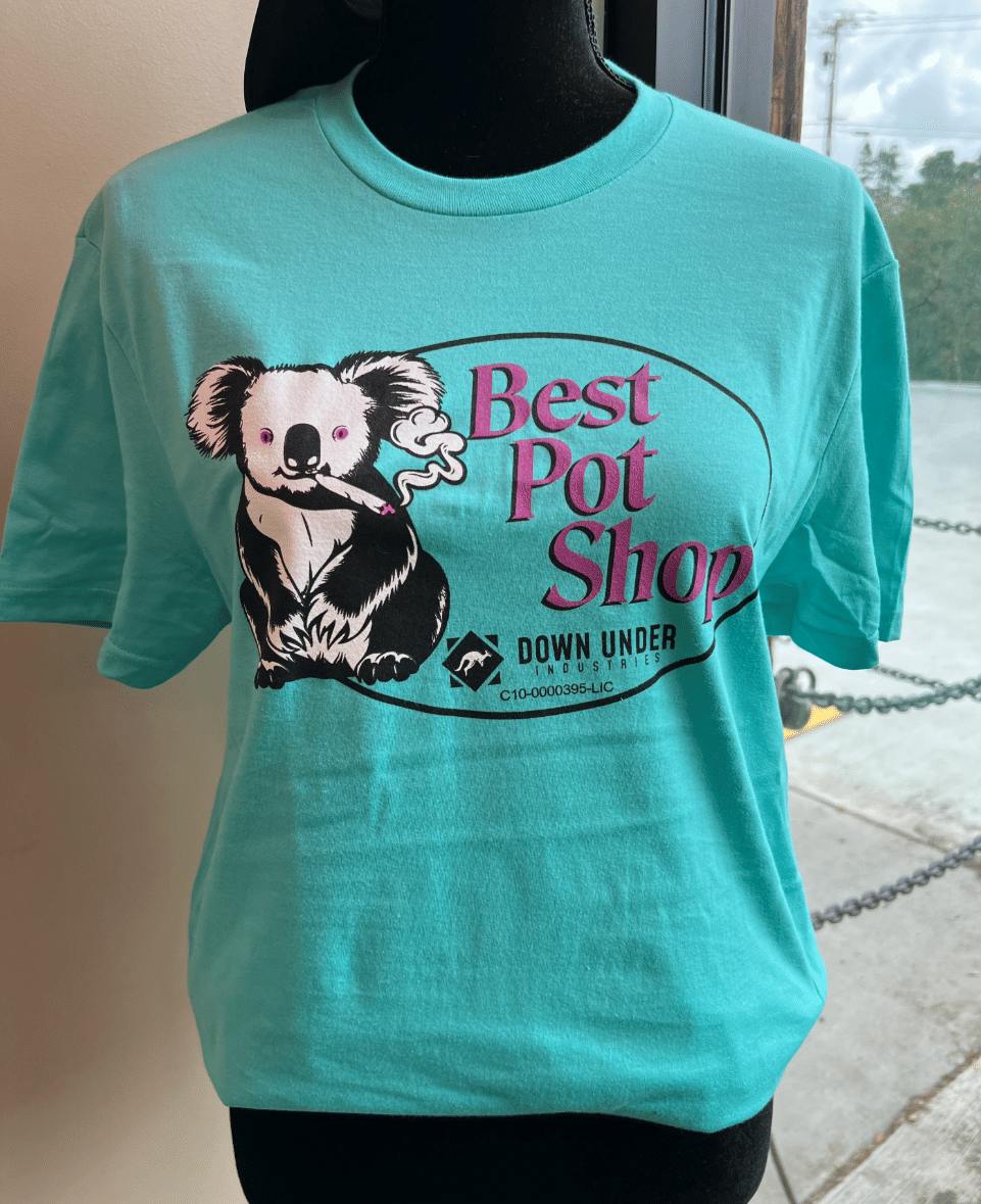 Down Under Industries - Best Pot Shop T-Shirt Large