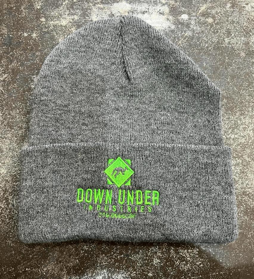Gray Down Under Beanie