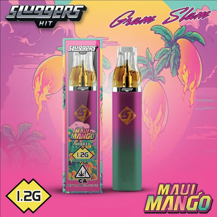 Sluggers Hit - Maui Mango 1.2g All In One Vape