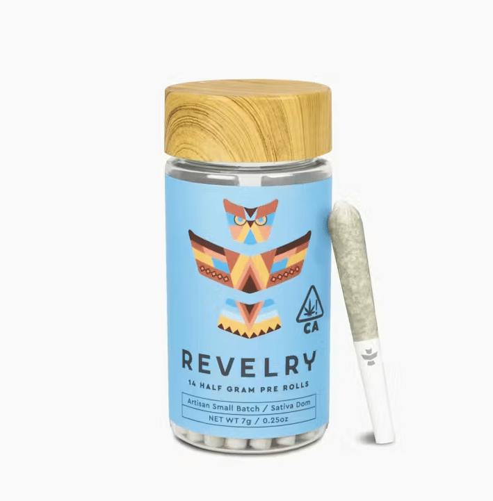 Revelry Herb Co - Blueberry Smoothie 14PK Prerolls 7g