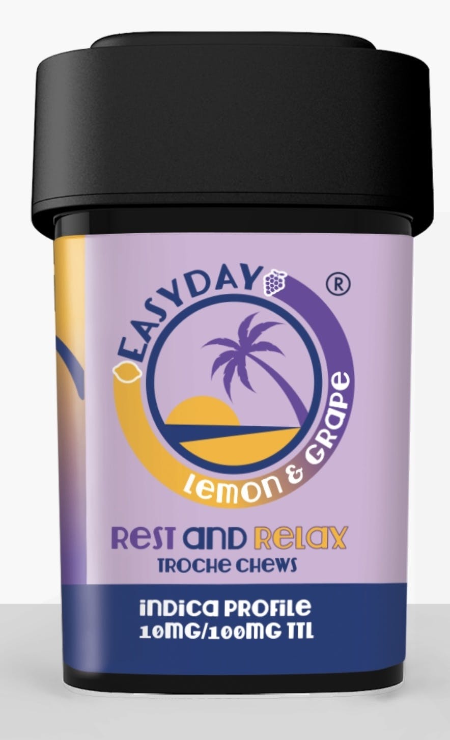 Easyday Rest and Relax Lemon Grape 10mg THC 10-pk