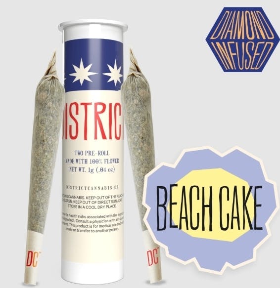 Beach Cake Diamond Infused 1g