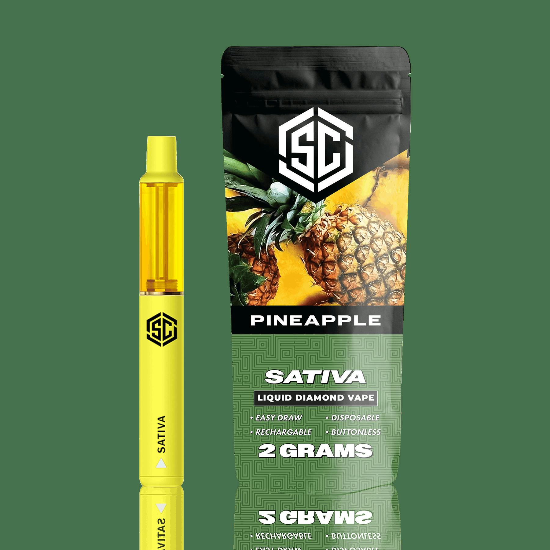 SC - Pineapple - 2g Liquid Diamond Disposable