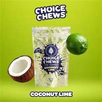 Choice - Coconut Lime - 200mg Gummies