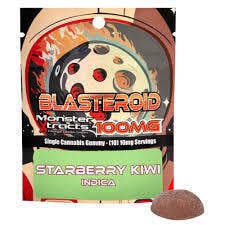 Blasteroids - Starberry Kiwi - 100mg Gummy