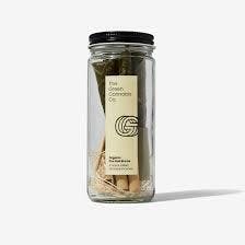 GREEN CANNABIS-Pre-Rolled Organic Blunt Wrap-5x0.7g Glass Container