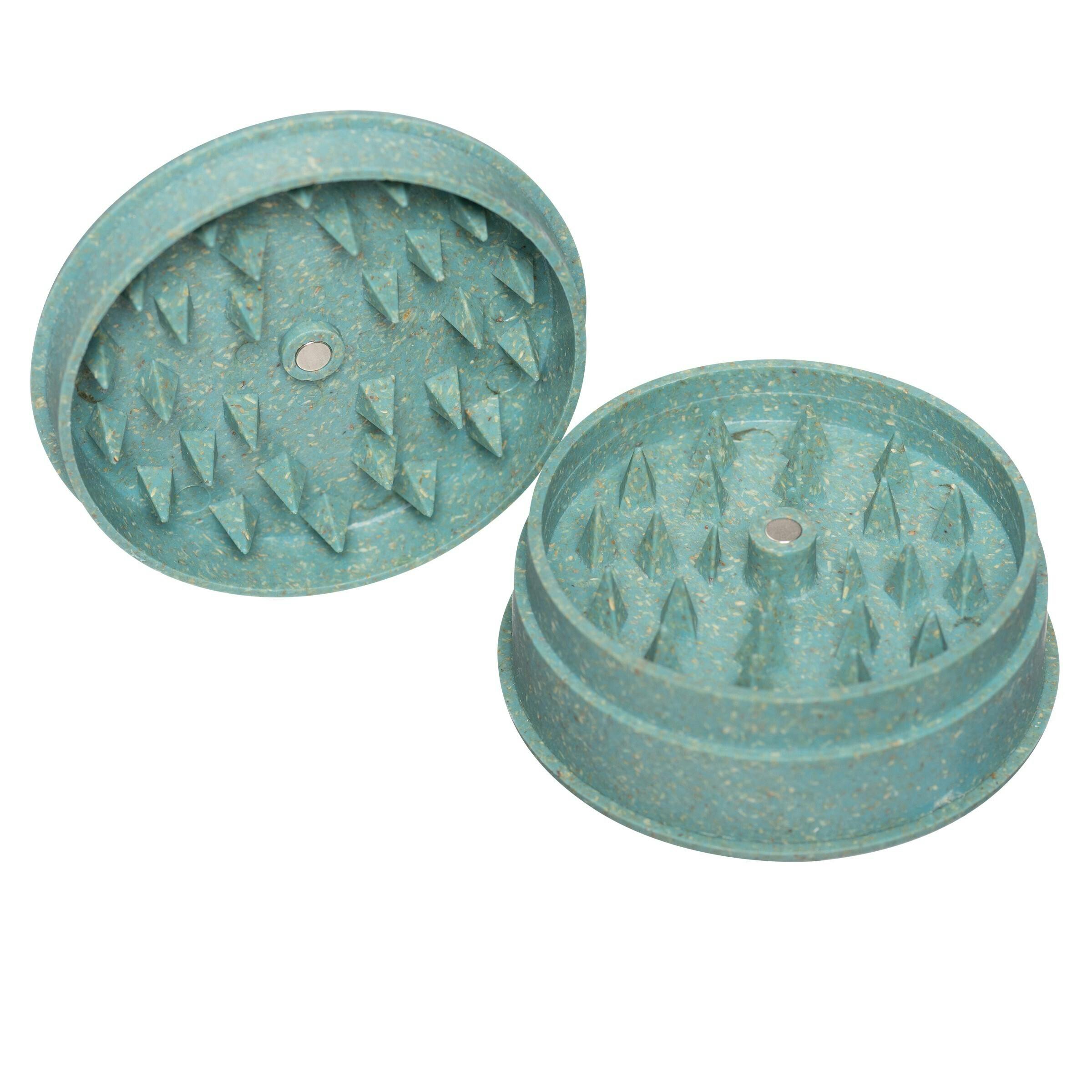 EG HEMP GRINDER TEAL 2 X 1