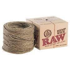 Raw - Hemp Wick -MEDIUM / 100 FT