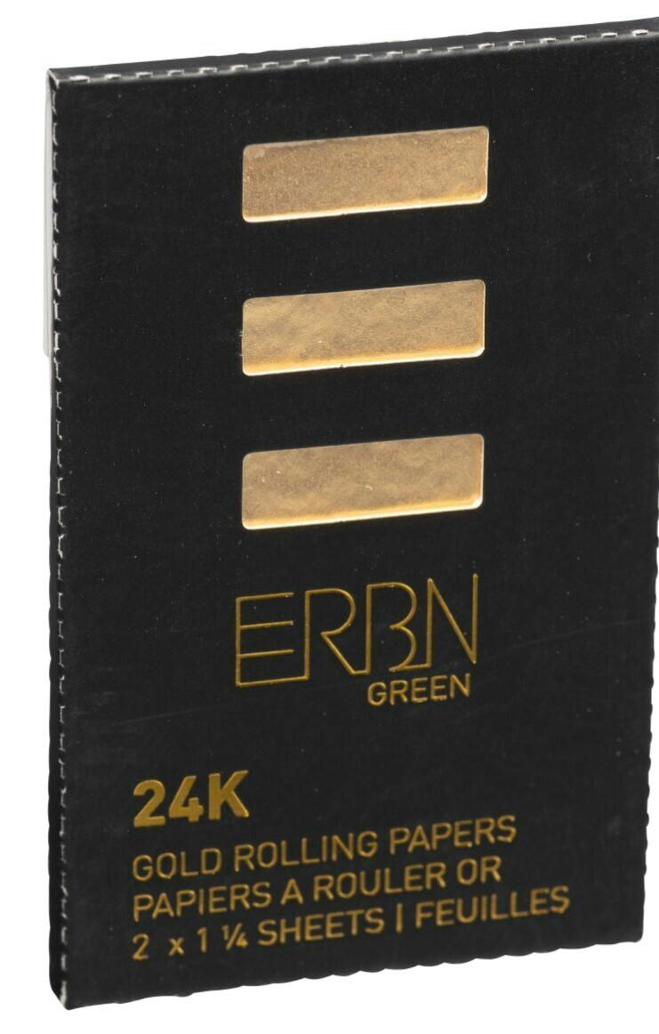 EG 24K GOLD ROLLING PAPERS 1 1/4