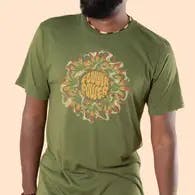 Soul Flower - Flower Power Hemp Tee- S
