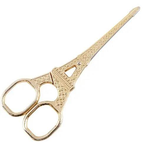 Rogue Paq - Eiffel Tower Gold-Tone Bud Trimming Scissors