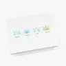 Peace - Love - Joy - Weed Snowflakes - Christmas Card