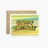 Pot Birthday Card with Little Joints and Weed Leafs - Birthday Card