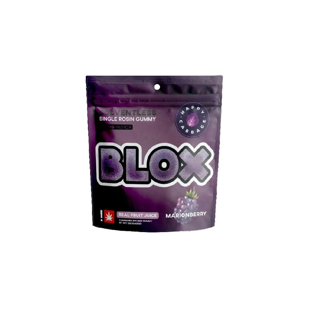 Marionberry "BLOX" Gummy: Happy Cabbage Farms