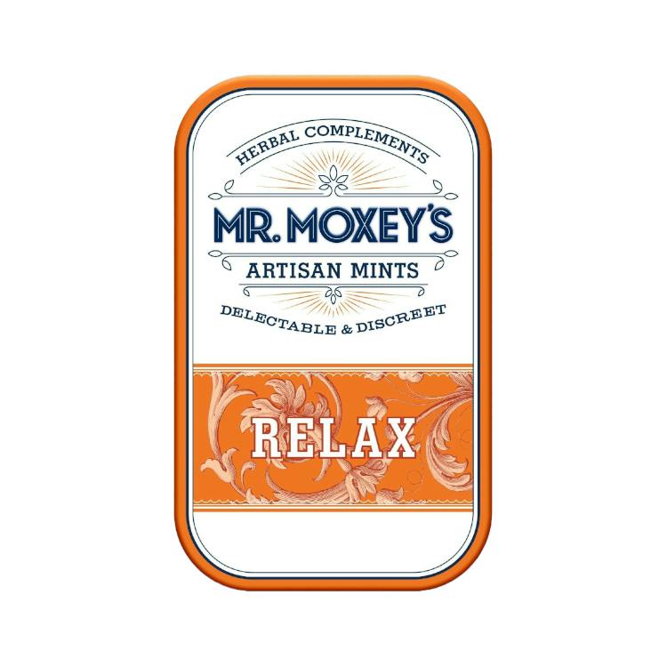 *discontinued* Cinnamon "Relax" Mints | 20pc 300mg 1:2 (THC:CBD) | Mr. Moxey's