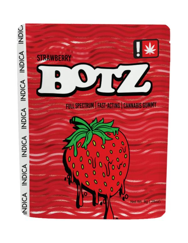 Strawberry "BOTZ" Gummy: Green State Of Mind