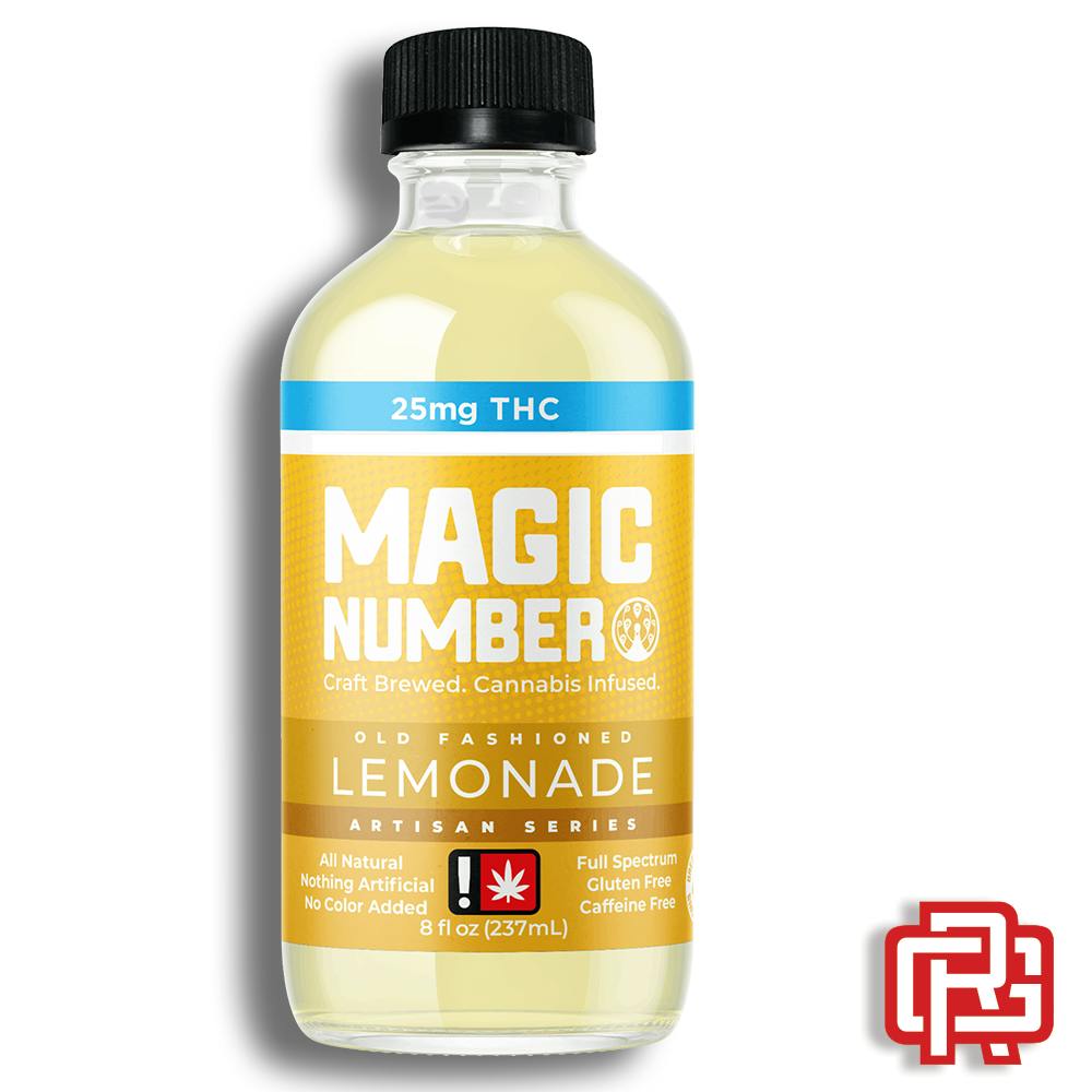 Old Fashioned Nano Lemonade | 8oz 100mg (THC) (Live Hash Rosin) | Magic Number