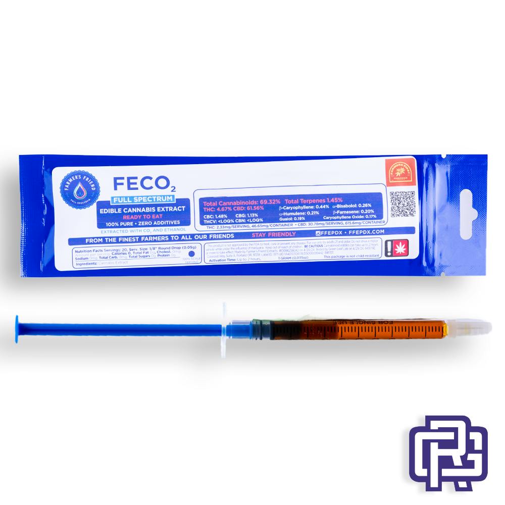 Zour Straws FECO | 1g 2:1 (THC:CBN) (Cured Resin) | Farmer's Friend