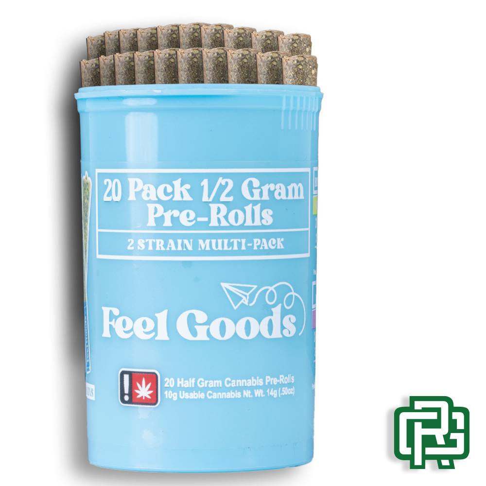Rotten Cherry and Lemonade Dream Pre-Rolls | 0.5g 20pk | Feel Goods