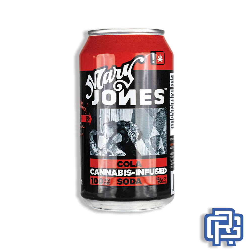 Cola Soda | 12oz 100mg (THC) | Mary Jones