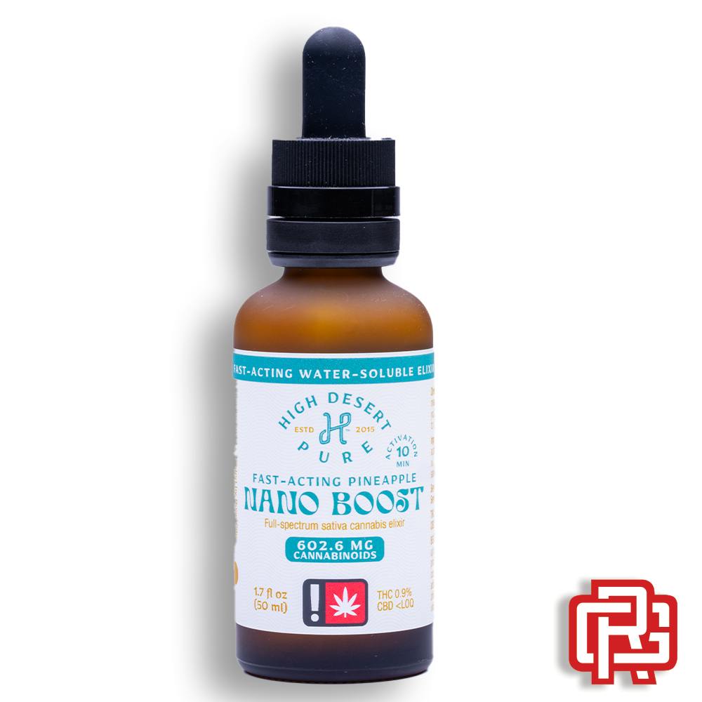 Pineapple "Nano Boost" Elixir | 50mL 550mg (THC) | High Desert Pure