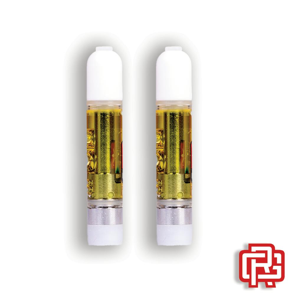 Orange Creamsicle Flavored "Twists" Vape Cartridges | 1g 2pk (Distillate) | Oil