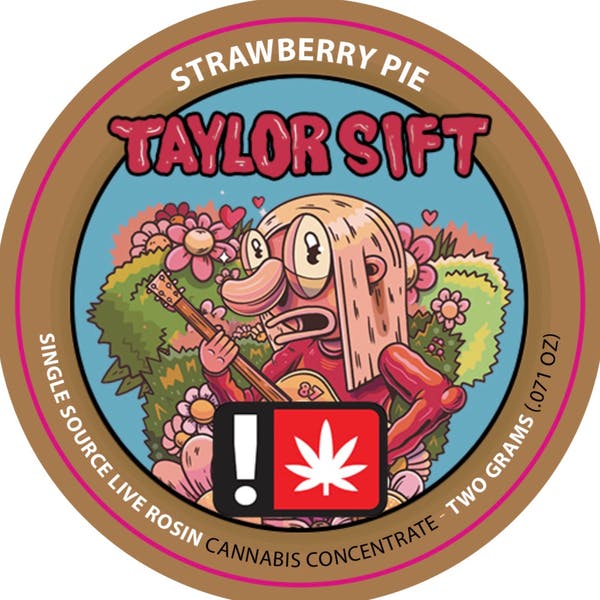 Strawberry Pie Rosin Concentrate: Taylor Sift
