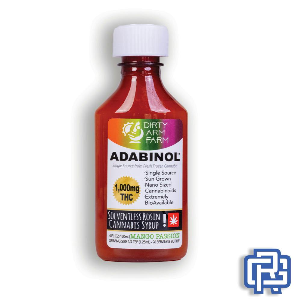 Mango Passion "Adabinol" Nano Syrup: Dirty Arm Farm