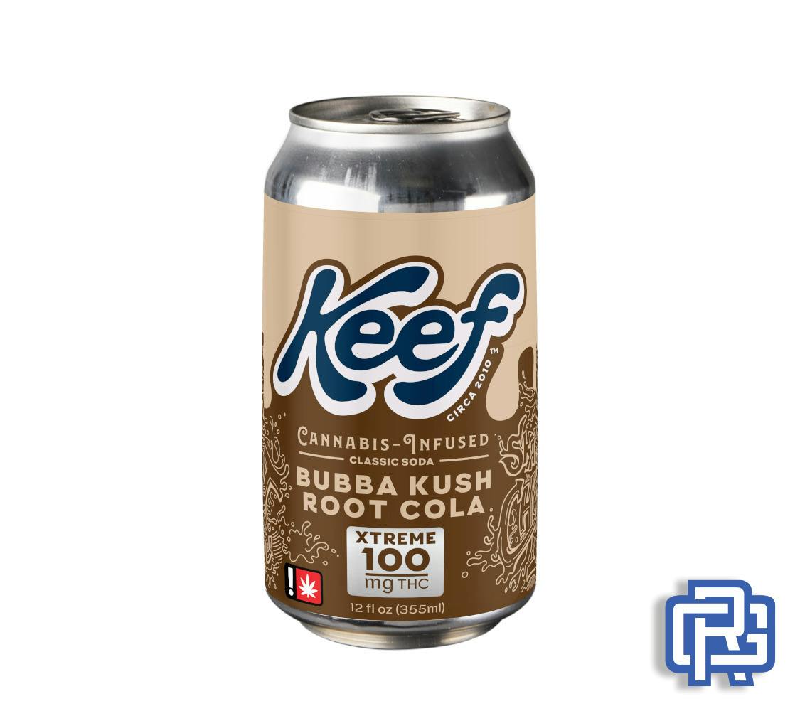 Bubba Kush Root Cola | 12oz 100mg (THC) | Keef