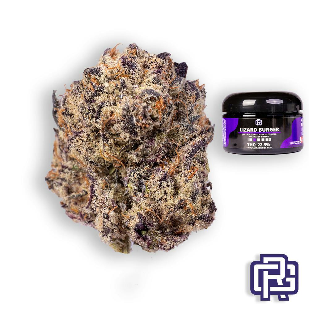 Lizard Burger Flower Quarter Special | Hotbox