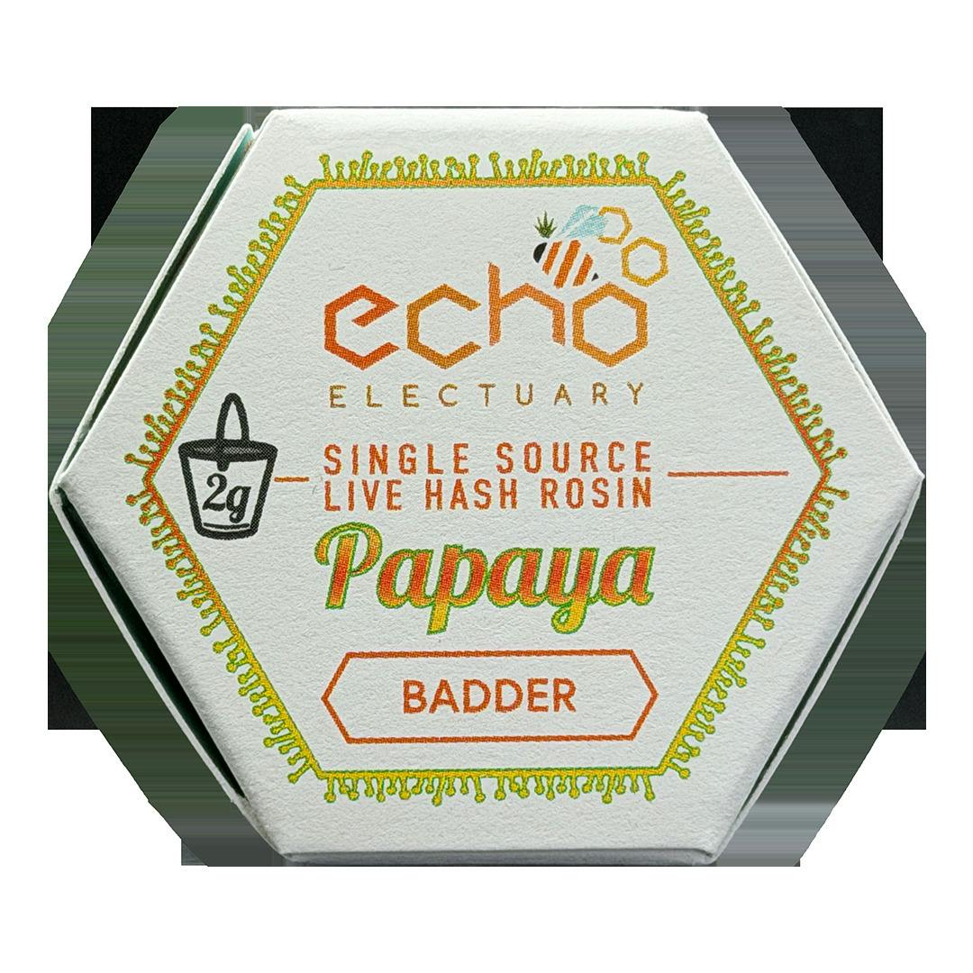 Papaya Rosin Concentrate: Echo Electuary