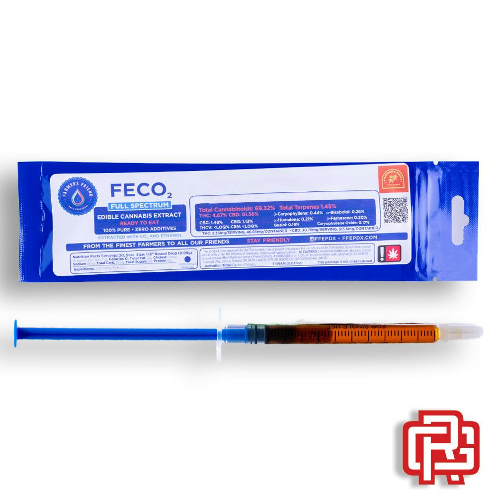 Blueberry Cheesecake FECO | 1g (Cured Resin) | Farmer's Friend