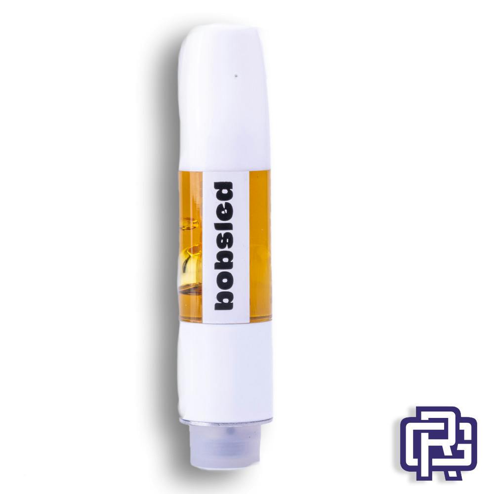 Purple Afghani Kush Vape Cartridge: Bobsled