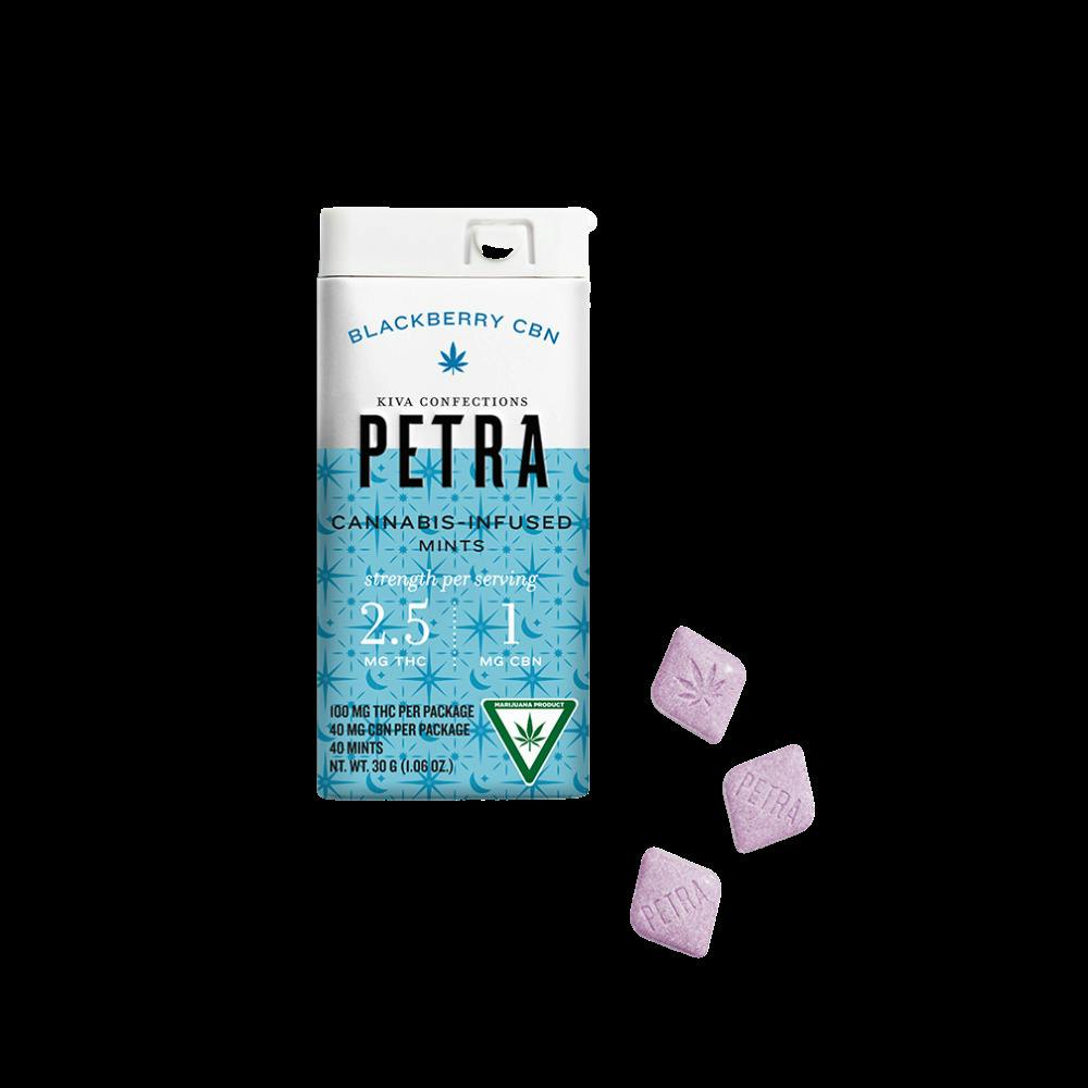 Petra - 100mg Mints - Blackberry CBN