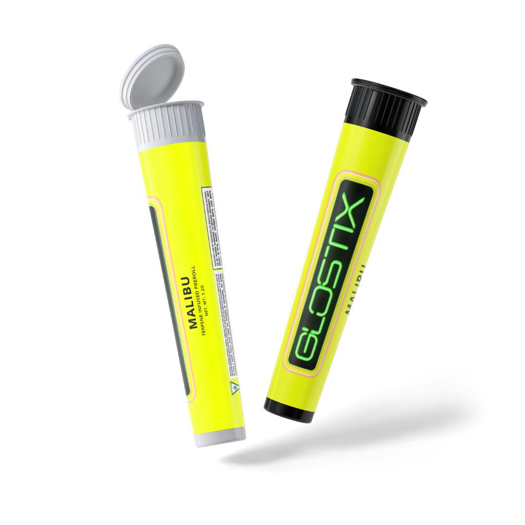 GloStix - 1.2g Pre-Roll - Malibu at High Society Weed Dispensary Big Rapids