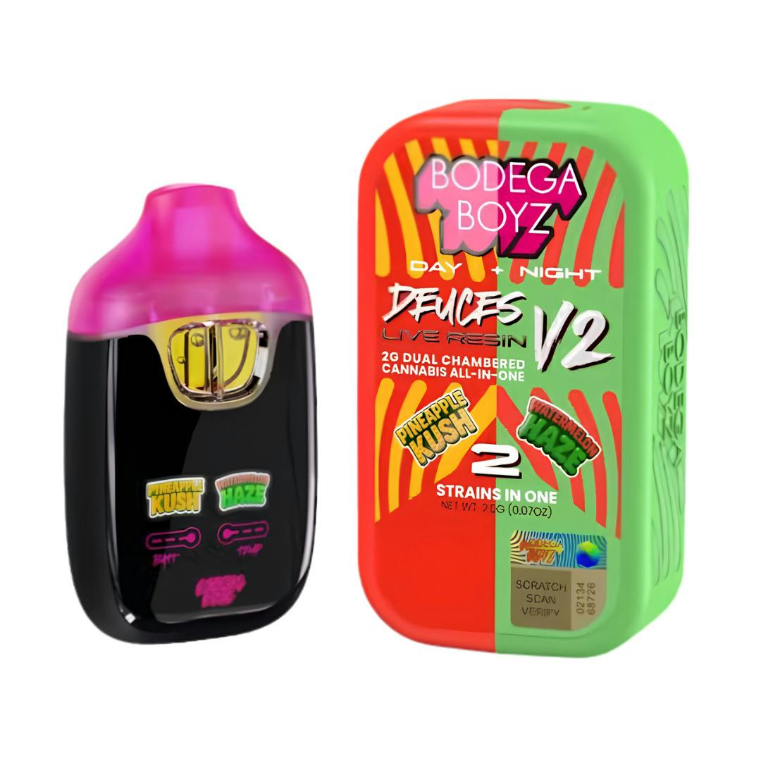BodegaBoyz - 2g Dual chamber - Pineapple Kush x Watermelon Haze cannabis product