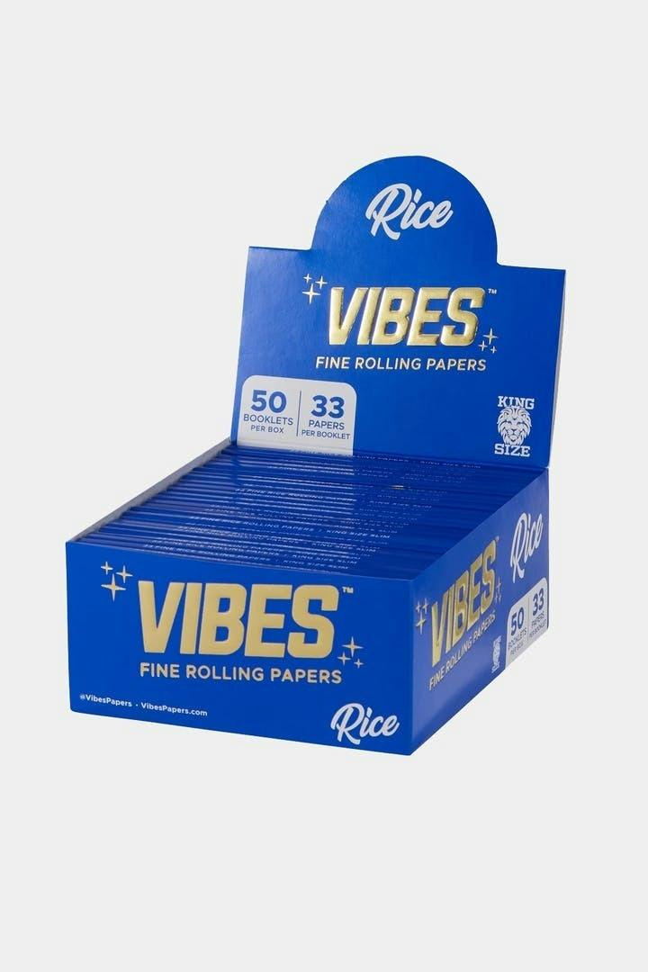 Rolling Papers - Rice - Blue - King Size