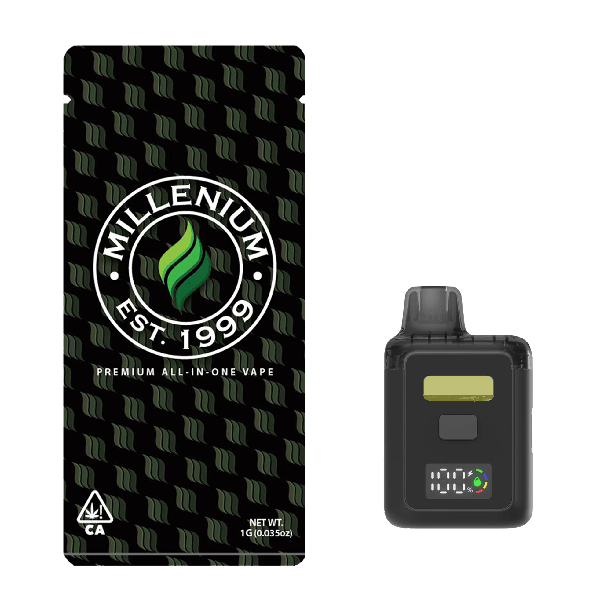 Millenium | AIO | Live Resin | Carbon Fiber | 1g