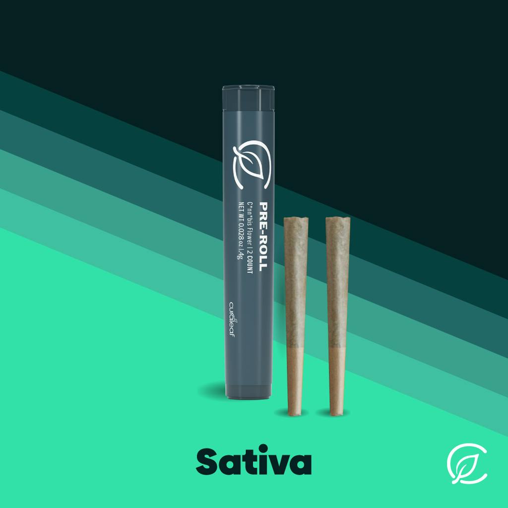 Curaleaf Singapore Sling Pre-Roll Pack 0.4g ea | 2-Pack